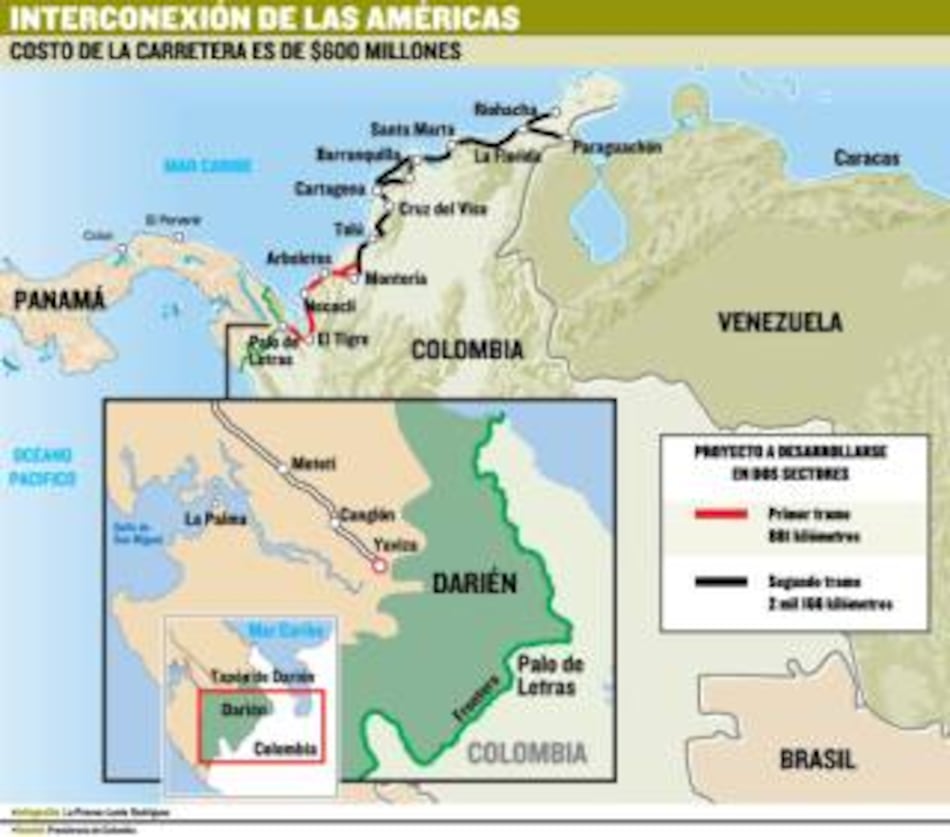 Los últimos 80 kilómetros de una polémica carretera