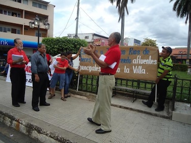 Frenadeso se une a lucha para salvar río La Villa