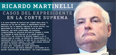 Un resumen de los escándalos del gobierno de Ricardo Martinelli