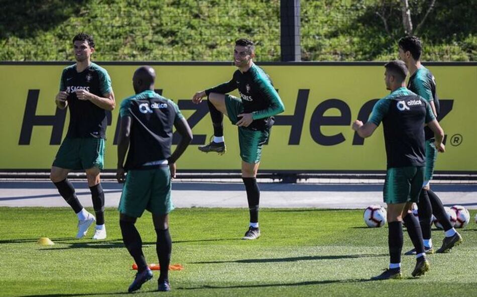 Cristiano Ronaldo vuelve a entrenar con Portugal nueve meses después
