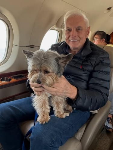 Muere Bruno, el perro de Ricardo Martinelli