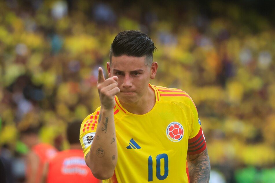 James Rodríguez se venga de Argentina y suma tres puntos para Colombia
