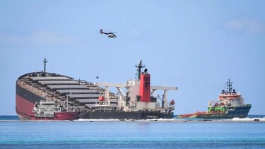 AMP investiga causas de derrame del buque con bandera panameña en Isla Mauricio