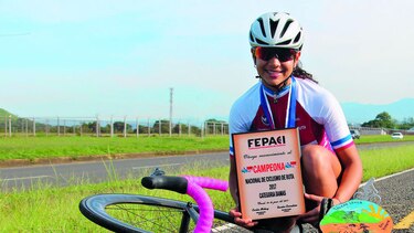 Con estirpe de ciclista