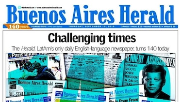 Tras 140 años cierra diario argentino en inglés que denunció crímenes de la dictadura