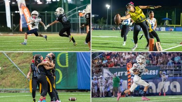 Owls, Kolts, Lions y Raiders mantienen paso firme en Kiwanis Football League