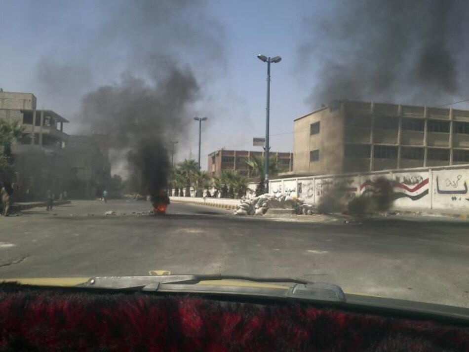 Fuertes explosiones sacuden a la capital de Siria