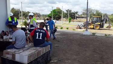 Trabajadores se toman el estadio Flaco Bala Hernández; reclaman pagos