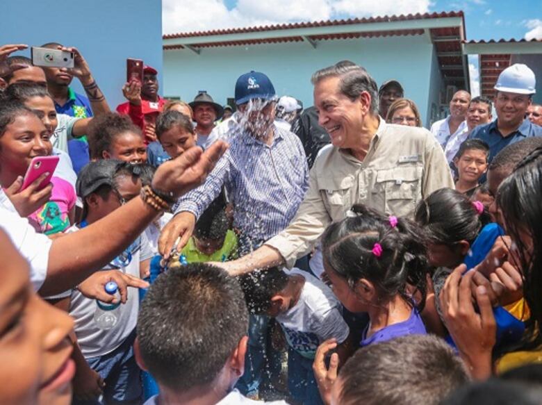 Visita a la frontera: Cortizo habla de migración y combate al narcotráfico con generales colombianos