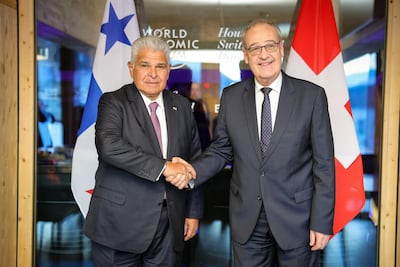 Mulino abre agenda económica de Panamá en Davos con presidentes de Singapur y Suiza