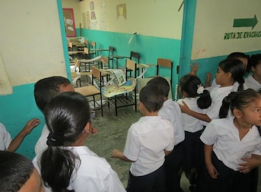 Delincuentes roban comida de niños y destruyen libros en kínder de Chiriquí