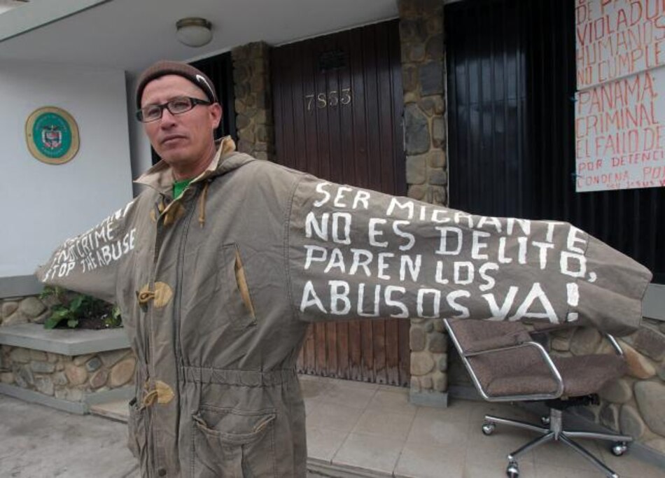 Vélez mantiene huelga de hambre en Bolivia por indemnización de Panamá