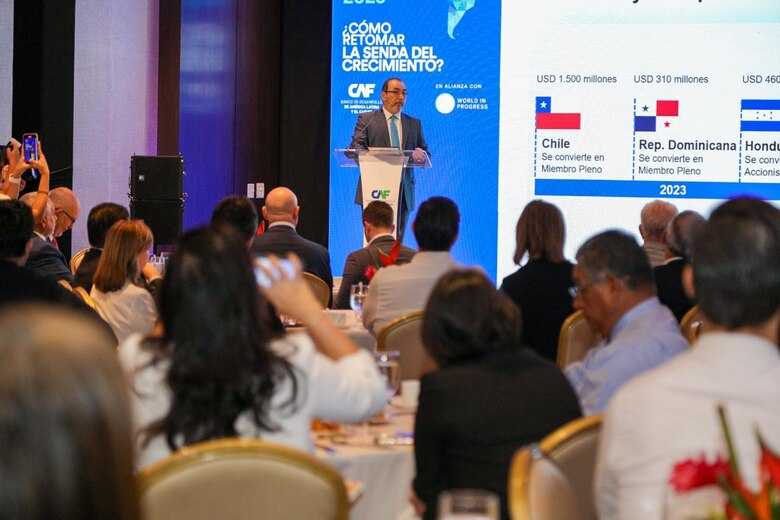 CAF destinará $16,500 millones para proyectos regionales; a Panamá le tocarán hasta $600 millones