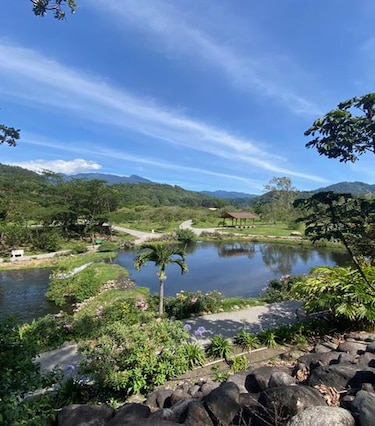 Una biblioteca a la vera del río Caldera