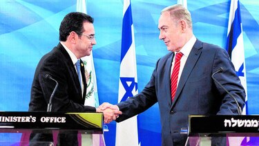 Guatemala trasladará su embajada a Jerusalén
