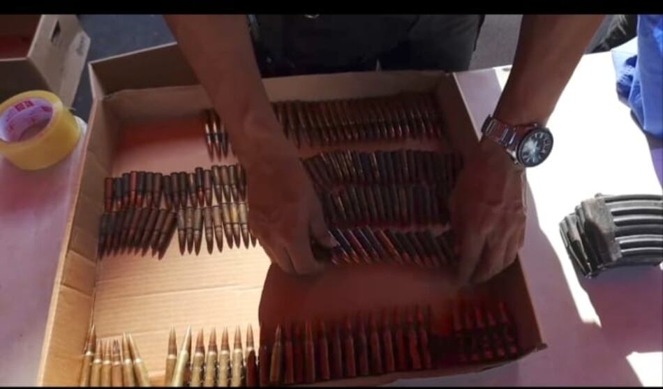 Programa Armas por Comida y Medicinas recolecta 146 Armas y más de 10 mil municiones en San Miguelito