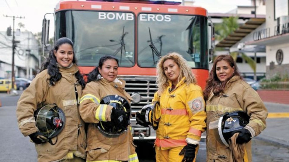 El poder femenino de los bomberos