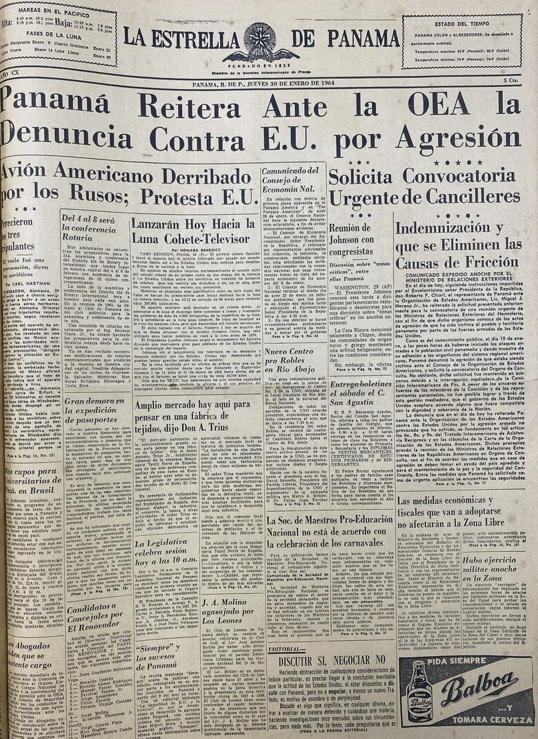 La lucha por un asta sin bandera: Declaración Moreno-Bunker