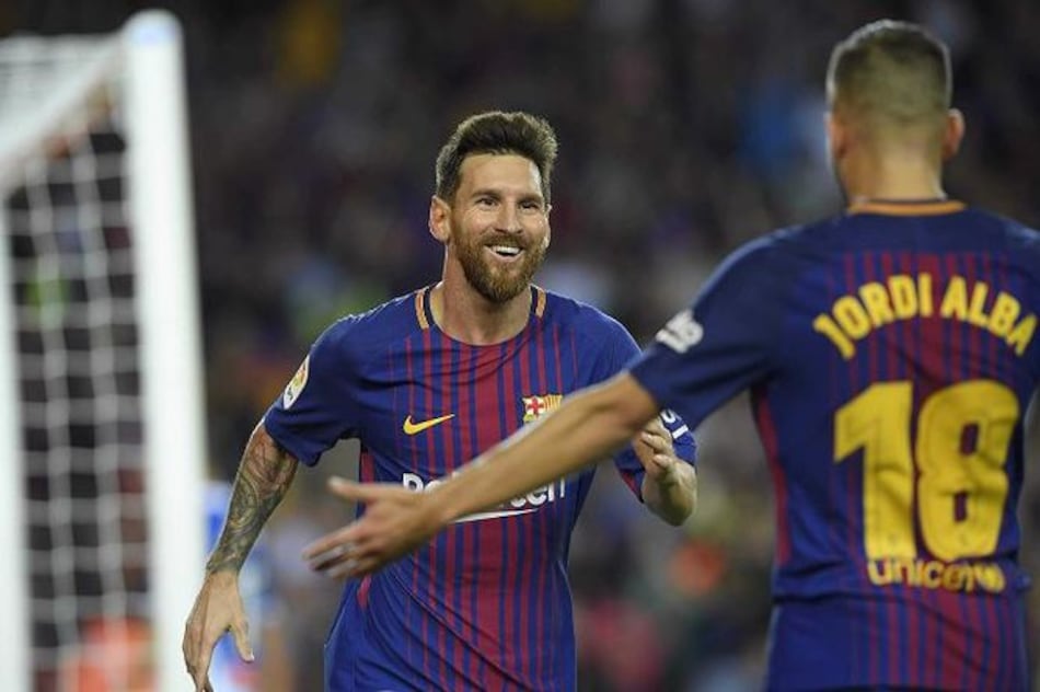El Barcelona, líder de la Liga al golear 5-0 al Espanyol