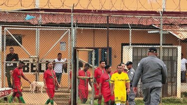 La fiebre del Mundial llega a la cárcel La Joya