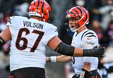 Los Bengals se afianzan en la cima de la división Norte de la AFC con triunfo sobre los Patriots