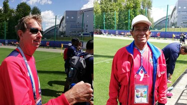 Stempel, Jorge Dely y Cascarita Tapia, tres leyendas en Rusia