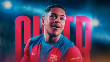 El Barça oficializa el fichaje del delantero brasileño Vitor Roque