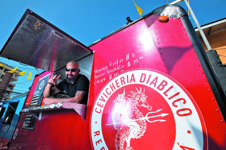 Para el calor, ceviche y cerveza