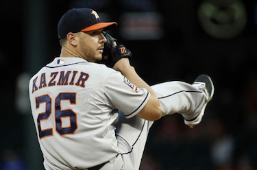 Dodgers firman por tres años y 48 millones de dólares al zurdo Kazmir