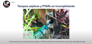 ¿Quién contaminó el río La Villa?