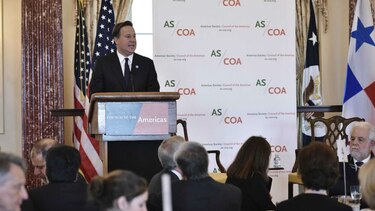 Varela anuncia en Washigton que negociará más acuerdos bilaterales de intercambio de información