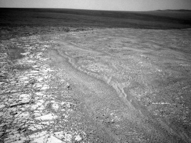 Robot Opportunity halla veta de sedimentos depositados por agua en Marte