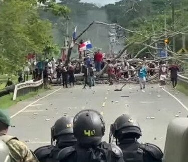 Protestas en Darién: enfrentamientos tras cierre de la Interamericana