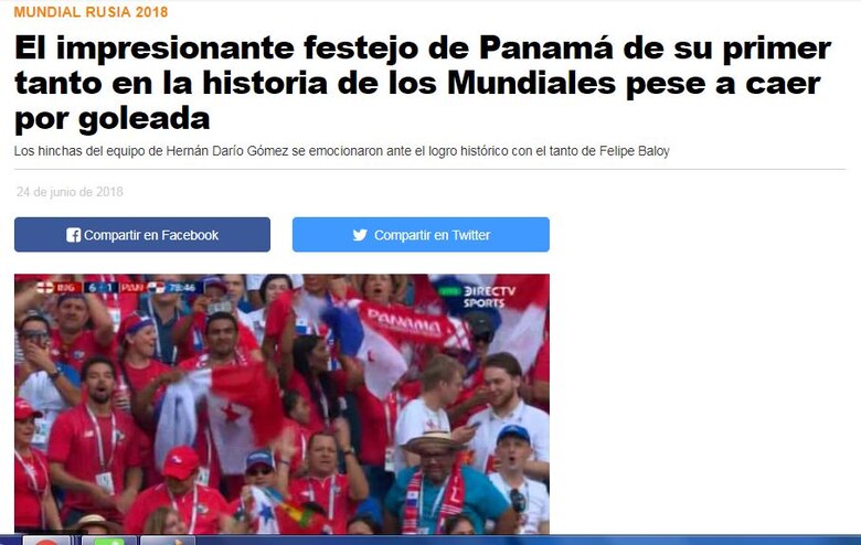 Gol de Felipe Baloy le da la vuelta al mundo