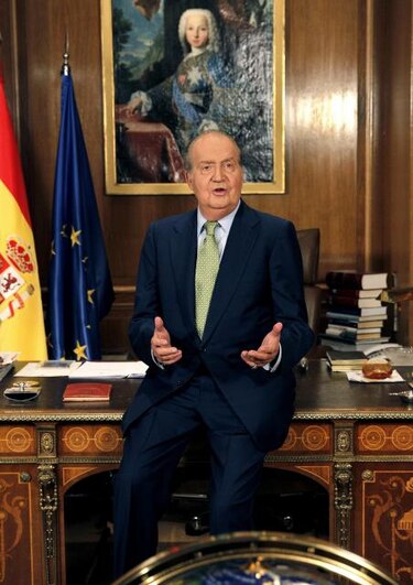 El mensaje navideño del rey Juan Carlos, el menos visto en 15 años