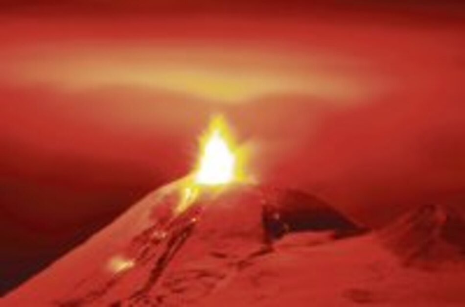 Se reactiva el volcán chileno Llaima