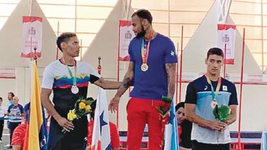 Griggs suma otra dorada para Panamá en el Suramericano Indoor de Cochabamba