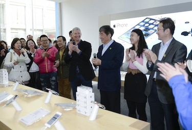 China Mobile lanza iPhones con red 4G