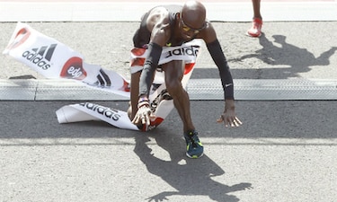 Británico Mo Farah bate el récord europeo de medio maratón