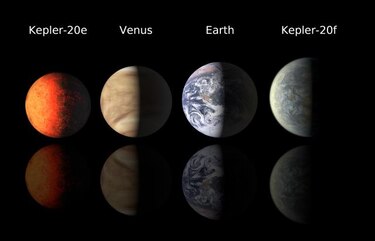 Detectan dos planetas del tamaño de la Tierra orbitando una estrella