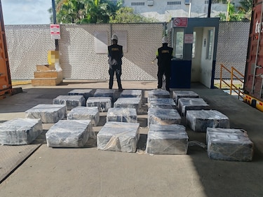 Senan y policía decomisan casi dos toneladas de drogas en un contenedor en Colón y en una residencia en Altos de Panamá