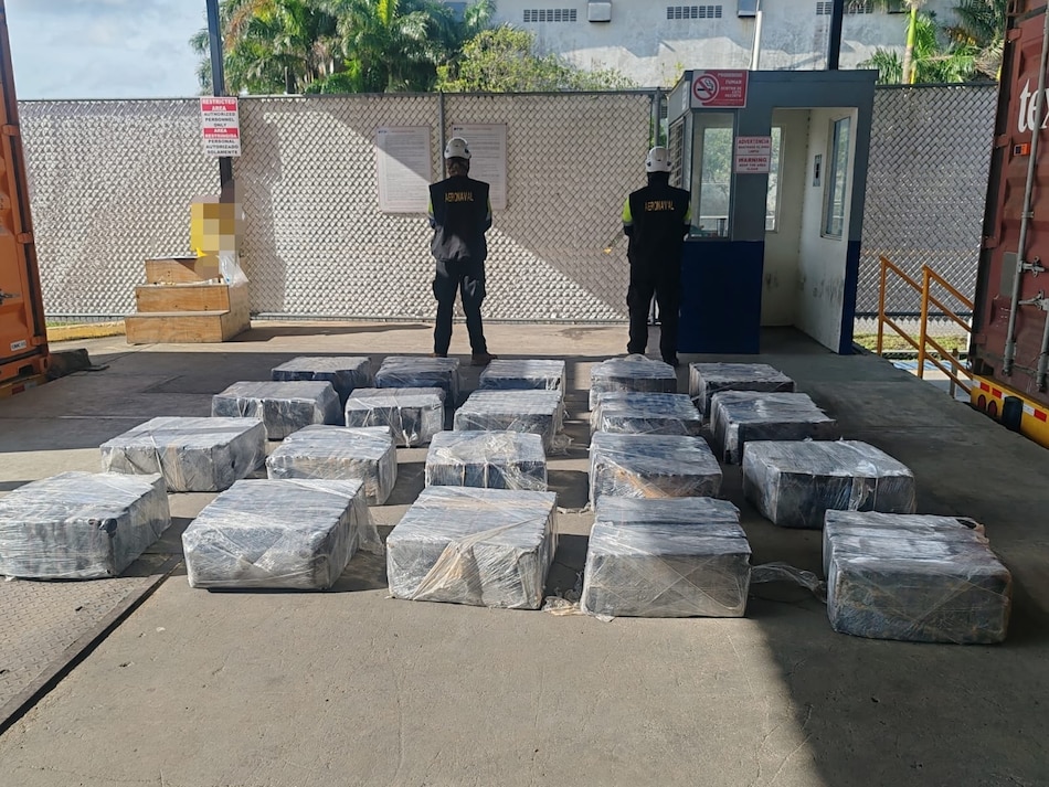 Senan y policía decomisan casi dos toneladas de drogas en un contenedor en Colón y en una residencia en Altos de Panamá