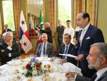 Presidente Varela se reúne con empresarios para relanzar las relaciones comerciales con Italia