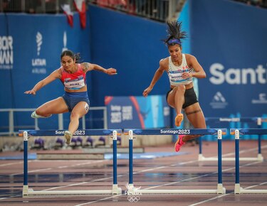 Gianna Woodruff llegó en la quinta posición de su ‘heat’ y va al repechaje en los 400 metros con vallas en los Juegos Olímpicos París 2024