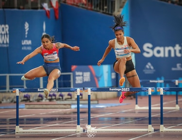 Gianna Woodruff llegó en la quinta posición de su ‘heat’ y va al repechaje en los 400 metros con vallas en los Juegos Olímpicos París 2024