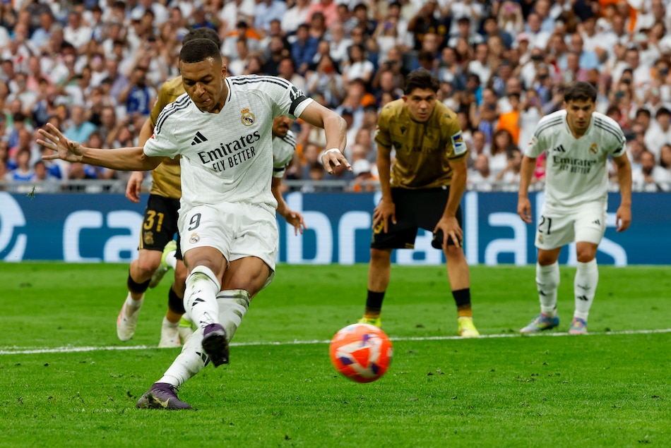 Mbappé, máximo goleador de LaLiga española en su primera temporada