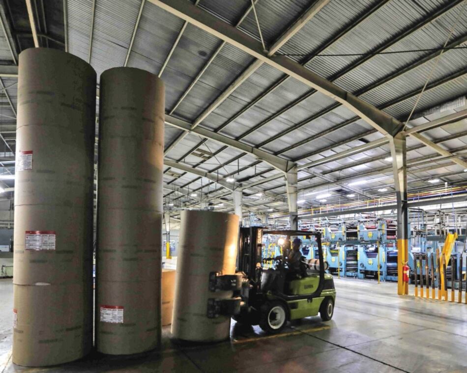 Diario La Prensa de Nicaragua recupera toneladas de papel