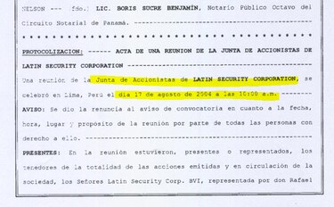 López Aliaga y los Panama Papers