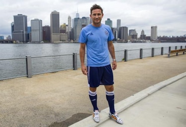 Lampard se incorpora a su nuevo equipo en Nueva York