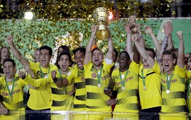 Dortmund vence al Frankfurt y gana la Copa de Alemania